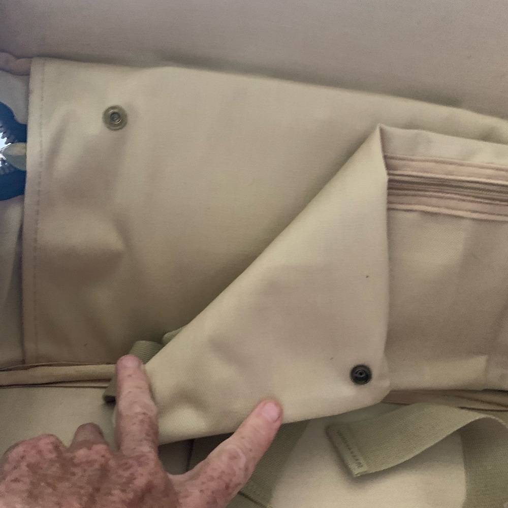 Vintage Lacoste by Lark carry on suitcase . - Picture 11 of 14